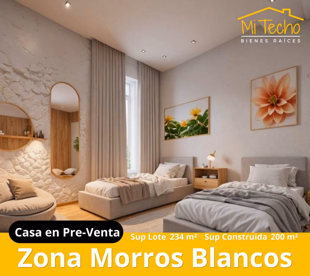 Casas estilo Minimalista Tipo C
