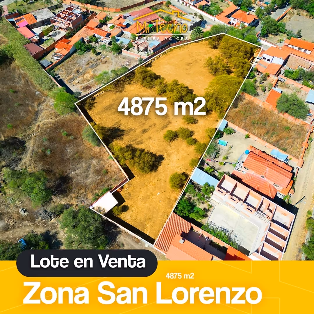 Terreno en venta San Lorenzo 4875 m2